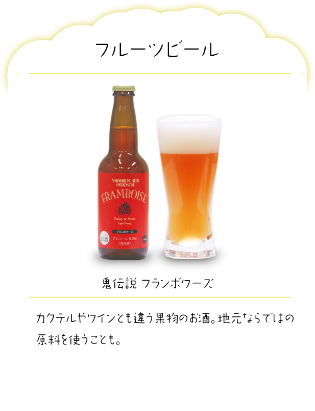 フルーツビール